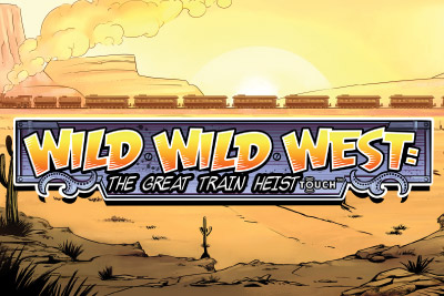 Wild Wild West Mobile Slot Logo