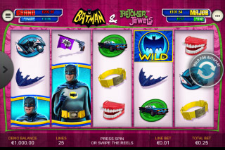 Batman & The Joker Jewels Mobile Slot Machine