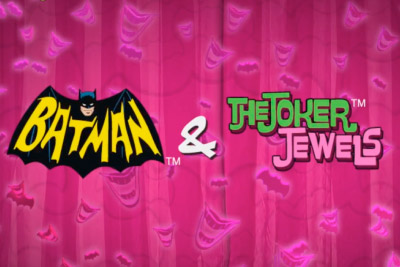 Batman & The Joker Jewels Mobile Slot Logo