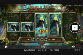 Jungle Spirit Mobile Slot Expanding Symbols