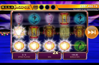 MegaJackpots Star Lanterns Mobile Slot Free Spins