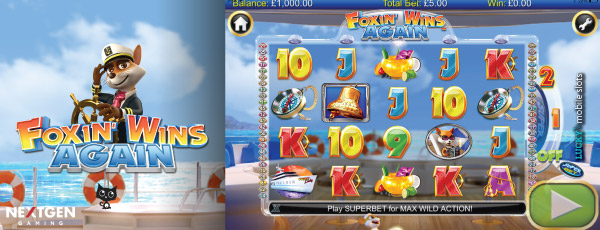 NextGen Foxin Wins Again Mobile Slot Game