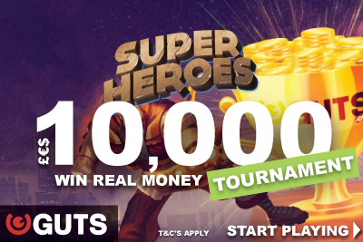 Win Real Money In the Super Heroes Slot Tournament