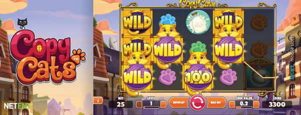 Copy Cats Online Slot Wild Wins