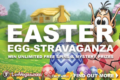 Get Unlimited LeoVegas Casino Free Spins ThisEaster