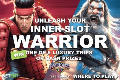 Win With NetEnt Warlords Slot Promotion