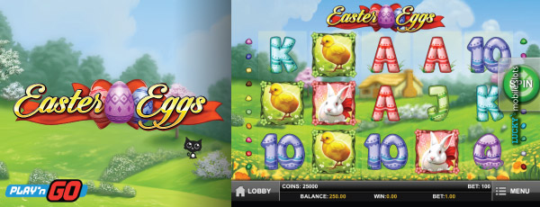 Play'n GO Easter Eggs Mobile Slot
