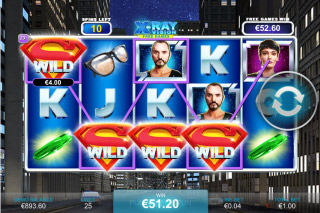 Superman II Mobile Slot XRay Vision Bonus