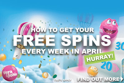 How To Get Your Vera&John Bonuses In April 2017