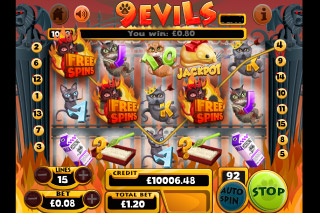 9 Lives Mobile Slot Free Spins Bonus