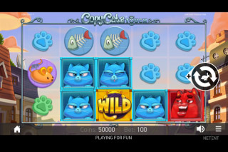 Copy Cats Mobile Slot Game