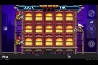 Thunderkick Flame Busters Mobile Slot Fire Bonus