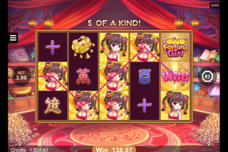 Fortune Girl Mobile Slot Big Win