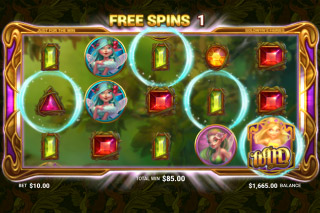 Goldwyn's Fairies Mobile Slot Free Spins Wilds