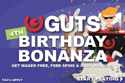 Get Your Guts Free Spins & Daily Bonus Boosts