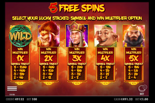 Journey To The West Mobile Slot Free Spins Choice
