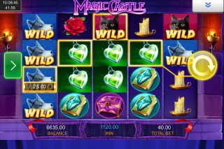 Magic Castle Mobile Slot Wilds