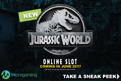 New Jurassic World Online Slot Coming In June 2017