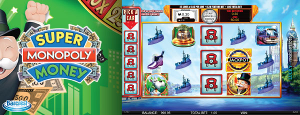 Monopoly Super Money Mobile Slot Game