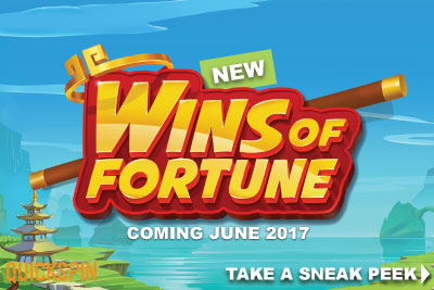New Quickspin Mobile Slot Wins of Fortune June 2017