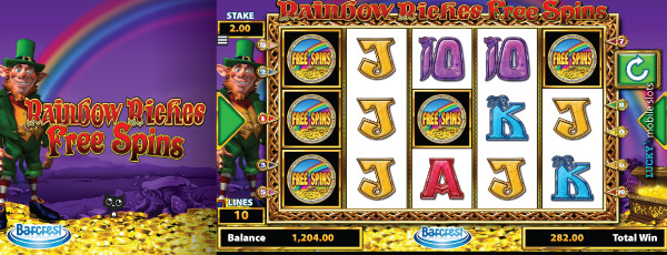 Rainbow Riches Free Spins Mobile Slot Machine