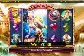 Shangri La Mobile Slot Free Spins Bonus