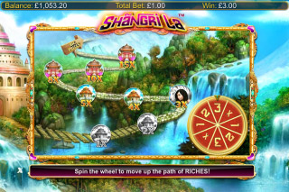 Shangri La Mobile Slot Trail Bonus