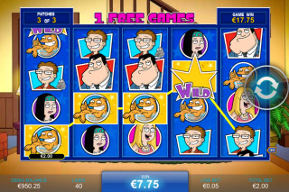 American Dad Mobile Slot Bonus
