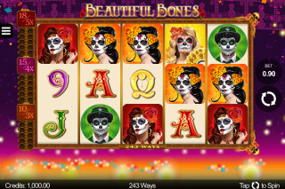 Beautiful Bones Mobile Slot Machine
