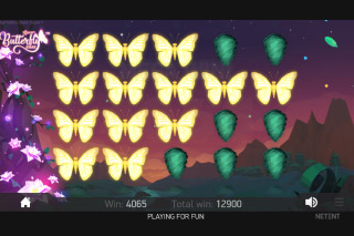 Butterfly Staxx Mobile Slot Sticky Wilds