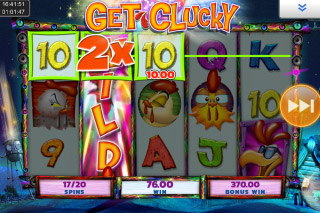 Get Clucky Mobile Slot Multipliers