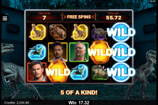 Jurassic World Mobile Slot Machine