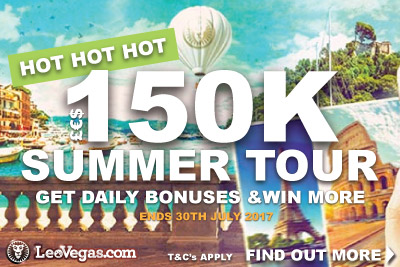 Get Daily Bonuses In The LeoVegas Casino Summer Tour