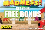 Get Your Free Casino Bonus Every Day In June At Rizk Mobile Casino