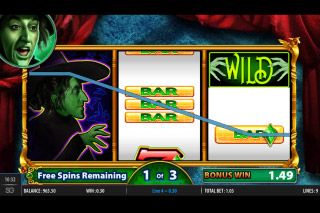 Road To Emerald City Mobile Slot Bonus Game