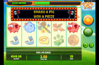 Smash The Pig Mobile Slot Bonus Game