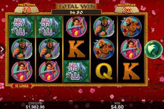 108 Heroes Mobile Slot Free Spins