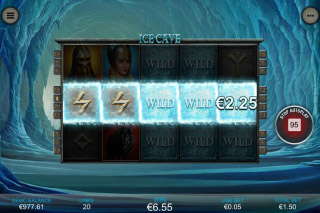 Ice Cave Slot 5 Of A Kind Win