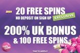 Get Your Free UK Casino Bonus + 200% + 100 Free Spins