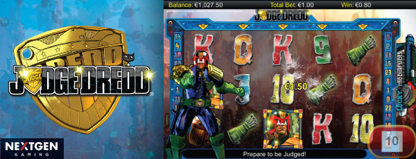 Nextgen Judge Dredd Slot for iPad, Phone & Tablet