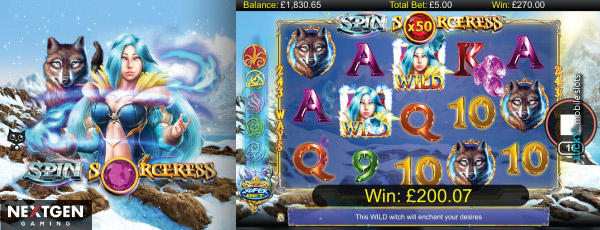 Spin Sorceress Slot With Multipliers