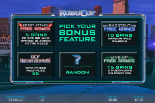 Robocop Mobile Slot Bonus
