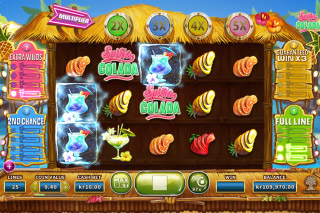 Spina Colada Mobile Slot Game