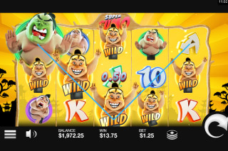 Super Sumo Mobile Slot Bonus Game