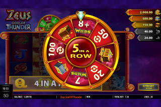 Zeus God of Thunder Mobile Slot Bonus