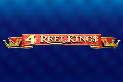 4 Reel Kings Mobile Slot Logo