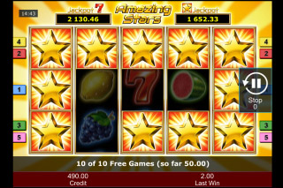 Amazing Stars Mobile Slot Free Spins
