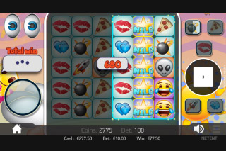Emoji Planet Mobile Slot Bonus Game