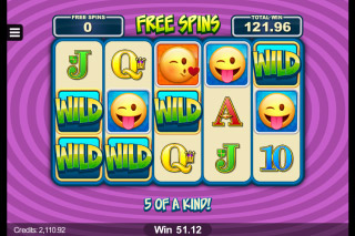 EmotiCoins Mobile Slot Free Spins With Wilds