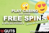 Play Slots For Free & Win An iPhone 8 At Guts